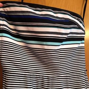 WHBM strapless dress